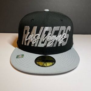 Las Vegas Raiders hat Size 7 5/8
